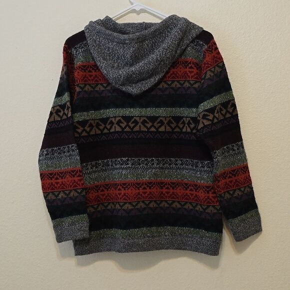 Inka Tradition Baby Alpaca Peruvian hooded sweater, front Zipper small - Picture 5 of 8